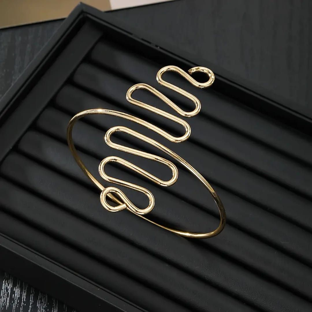 Golden Glissando Arm Cuff