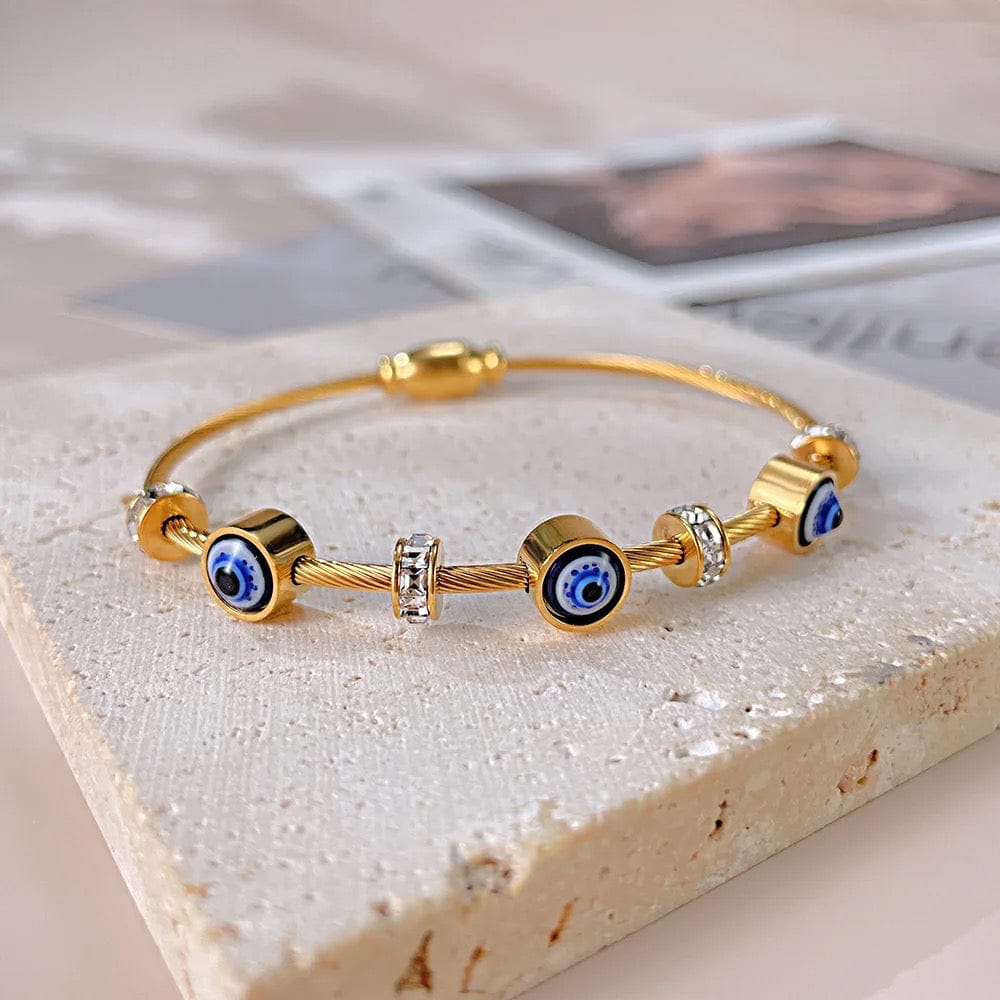 Cut The Crap Evil Eye Bracelet