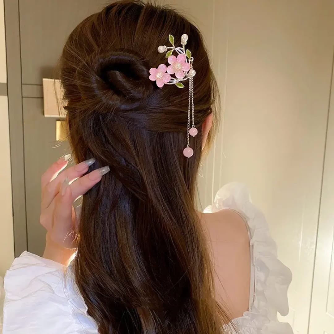 Elegant Floral Hair clip