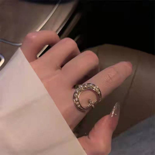 Starlight Moonbeam Ring