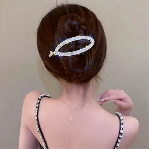 Elegant Rhinestone Hairpin