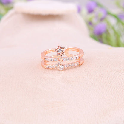 Bling Blogger Star Ring