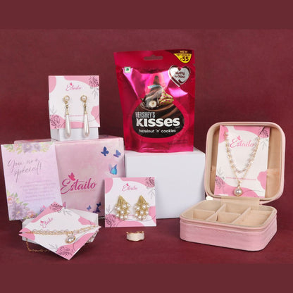 Pearl Serene Gift Hamper + Jewellery Organiser