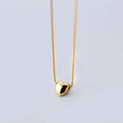 Minimalist Heart Necklace