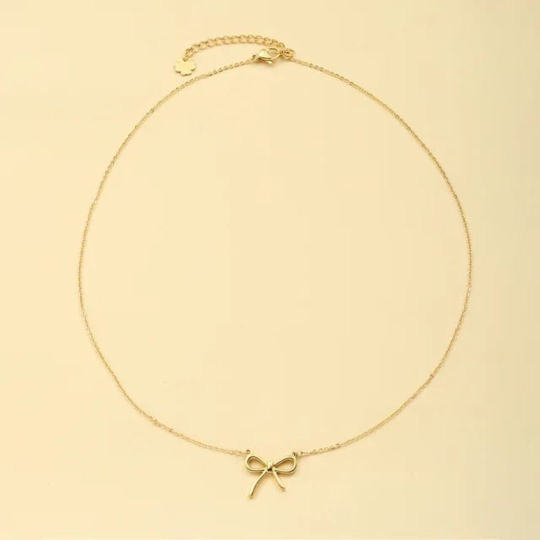 Golden Bow neckpiece