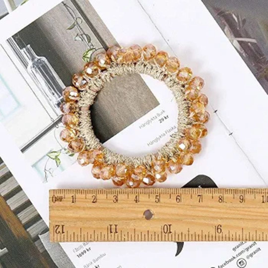 Dotted stones on rubber bands (pack of 2)
