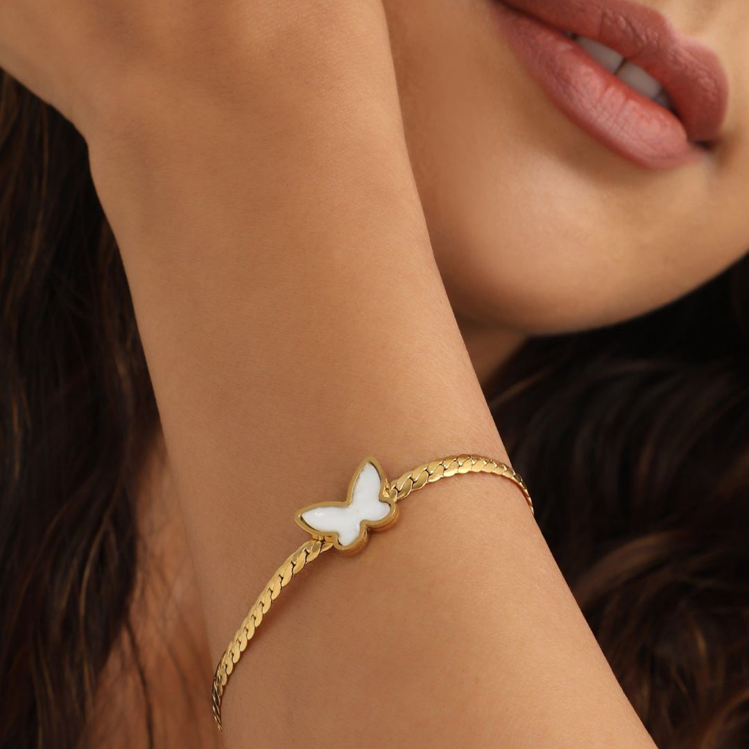 Butterfly Chain Bracelets