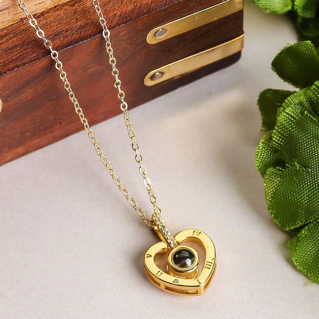 Blind Date heart Necklace