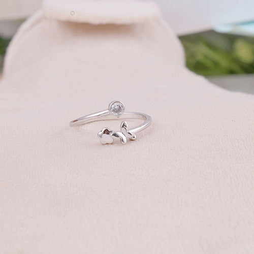 Silver Butterfly Ring
