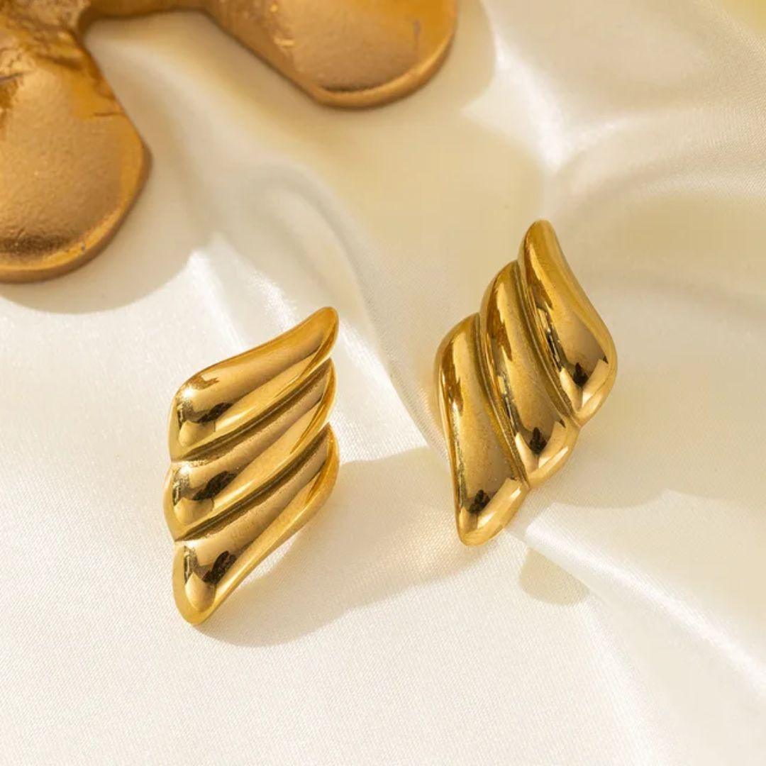 Cherub Wing Studs Earrings