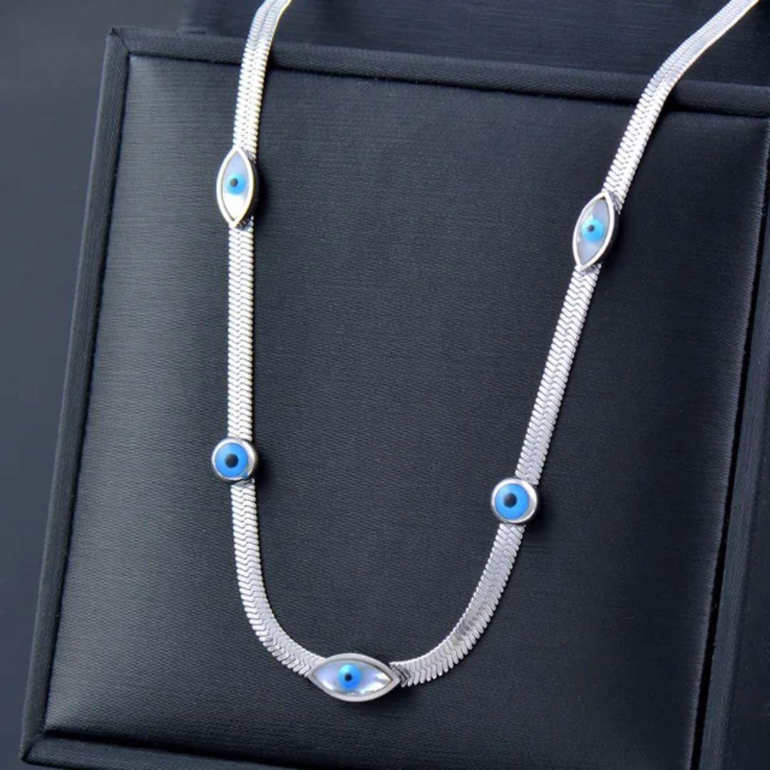 Dazzling Evil eye Neckpiece