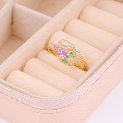 Dainty Chic Snake Ring