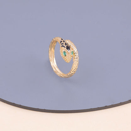 Dainty Chic Snake Ring