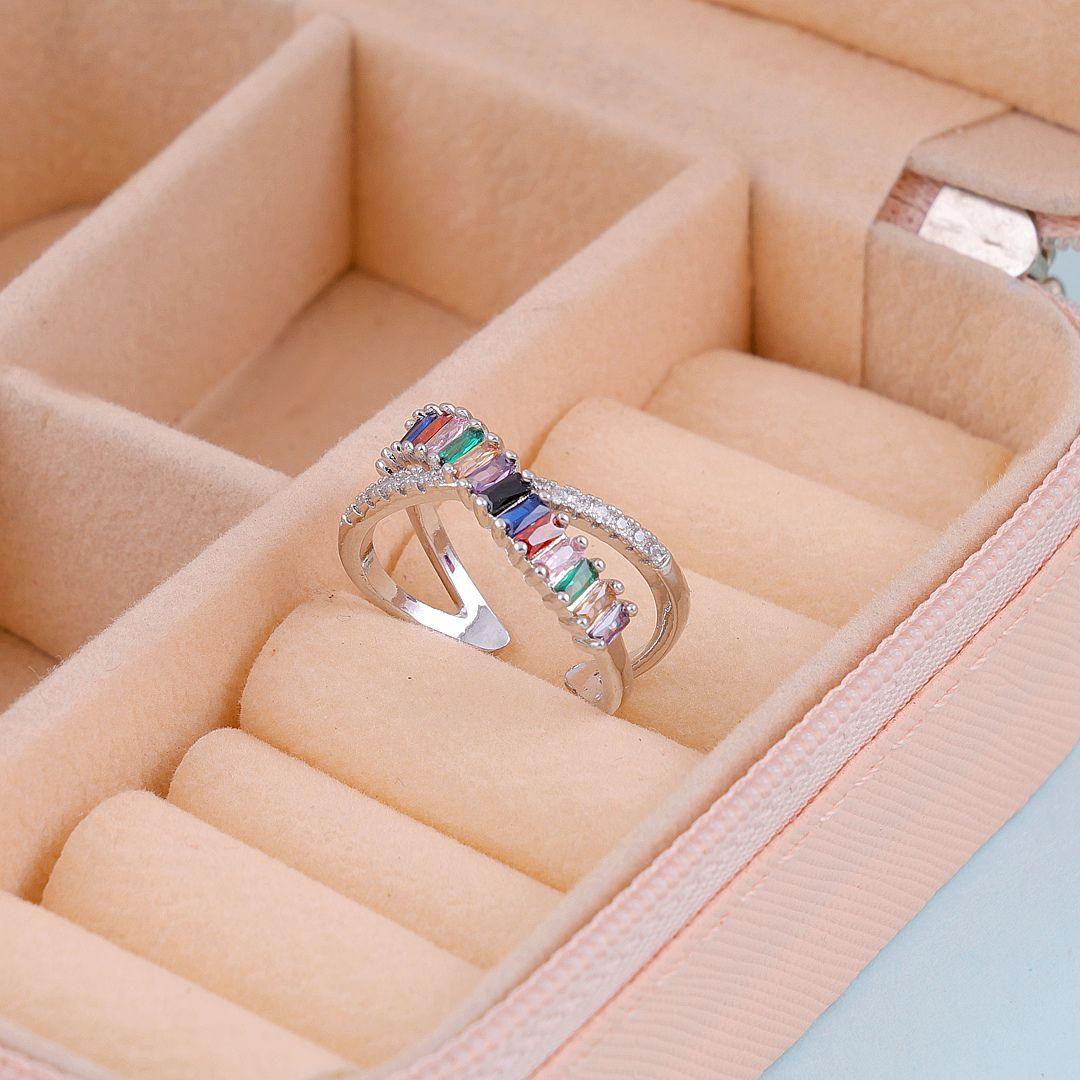 Cozy Crystal Ring