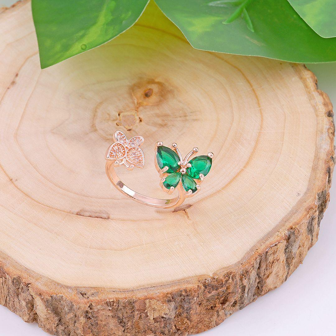 Social Butterfly Ring