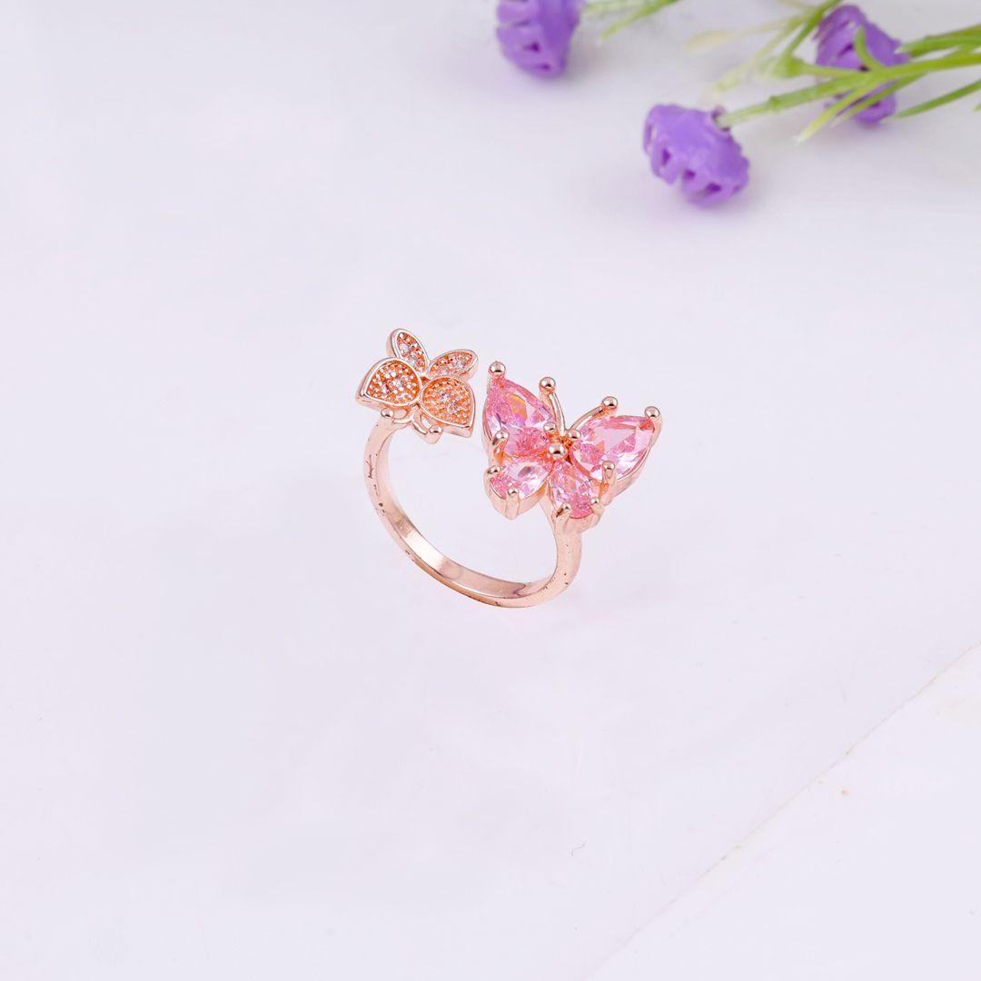 Social Butterfly Ring