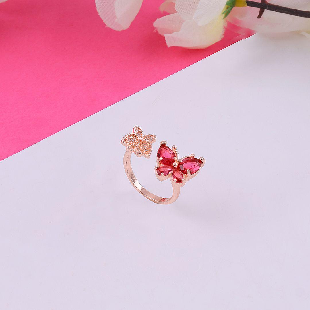 Social Butterfly Ring