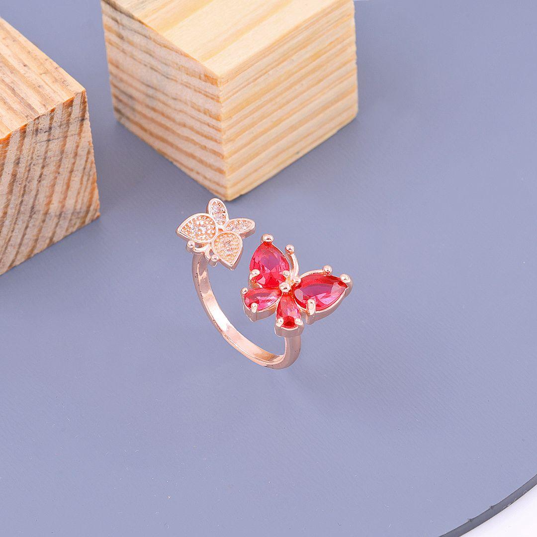 Social Butterfly Ring