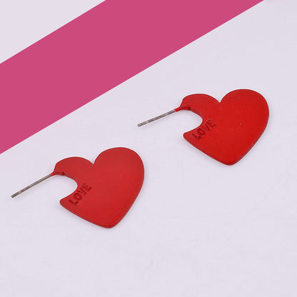 Blind date Heart Earrings