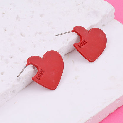 Blind date Heart Earrings