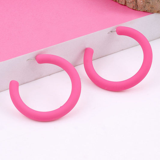 Blind Date coloured Hoop Earring