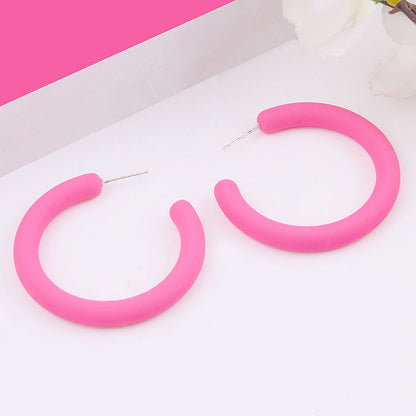 Blind Date coloured Hoop Earring