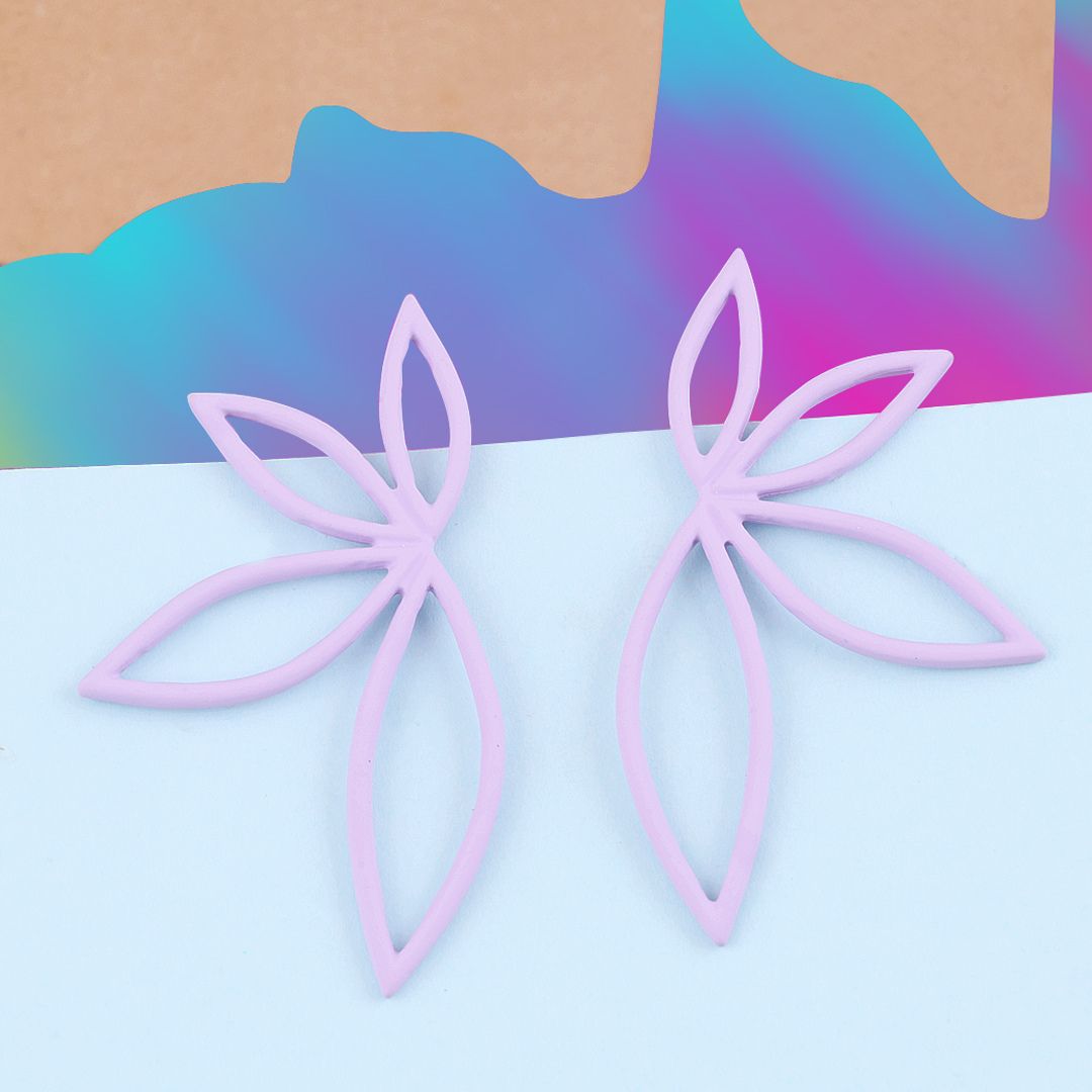 Color pop Flower Earring