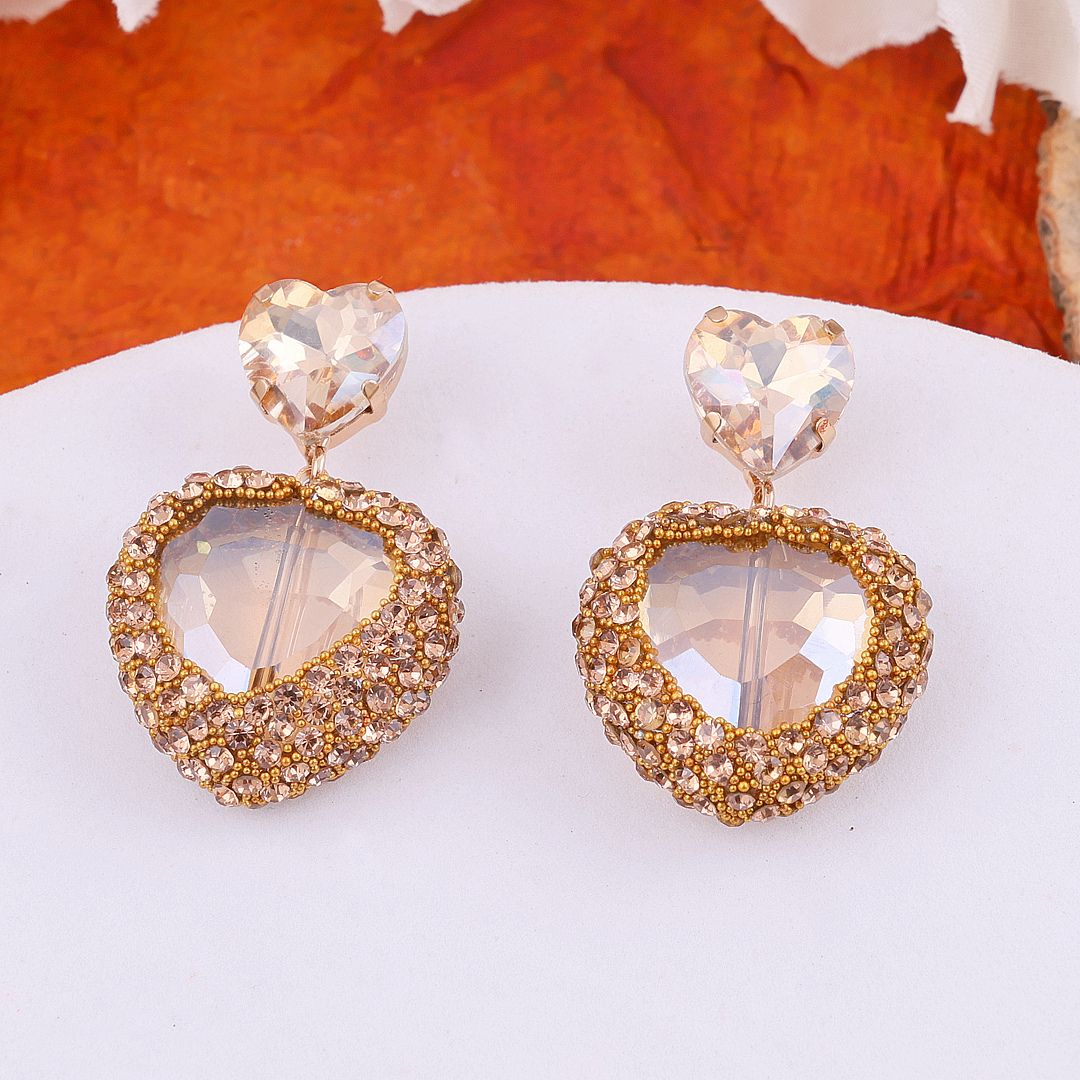 Isabella Heart Earrings