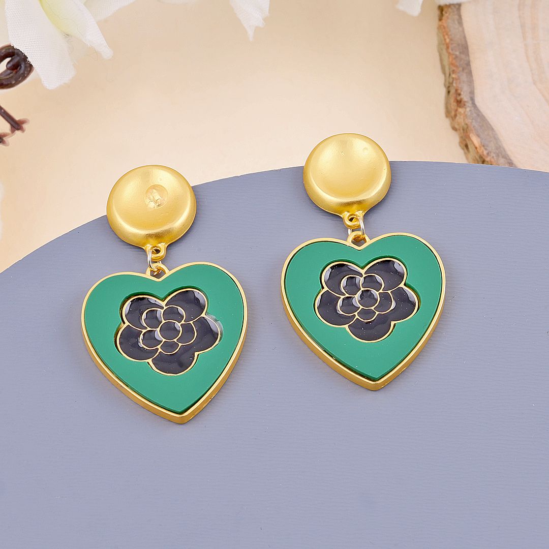 Bold Heart Earrings