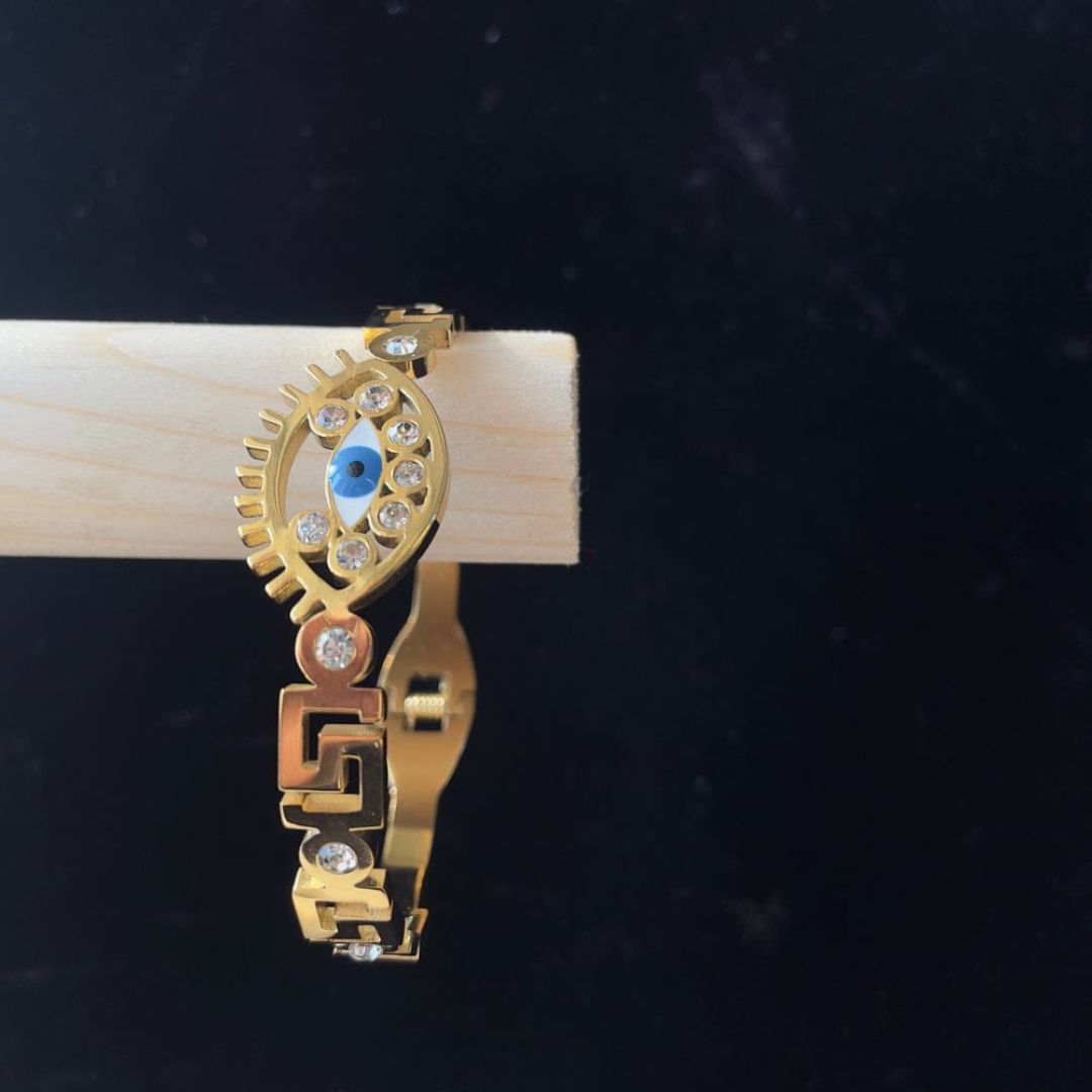 Cut The Crap Evil Eye Bracelet