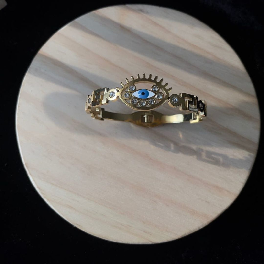 Cut The Crap Evil Eye Bracelet