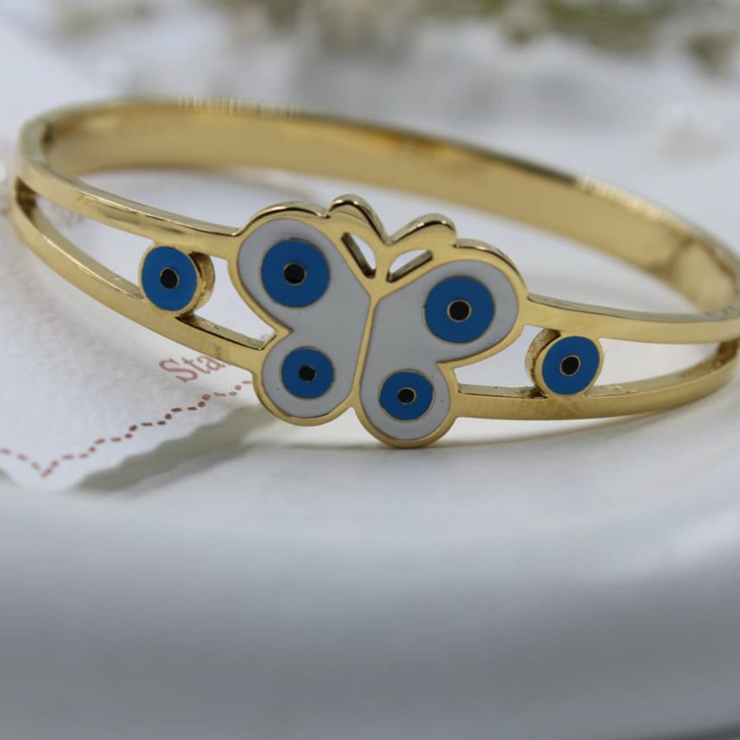 Cut The heart Evil Eye Bracelet