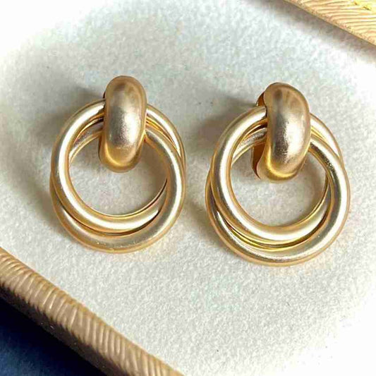 As Pretty As Golden Hoop Earrings