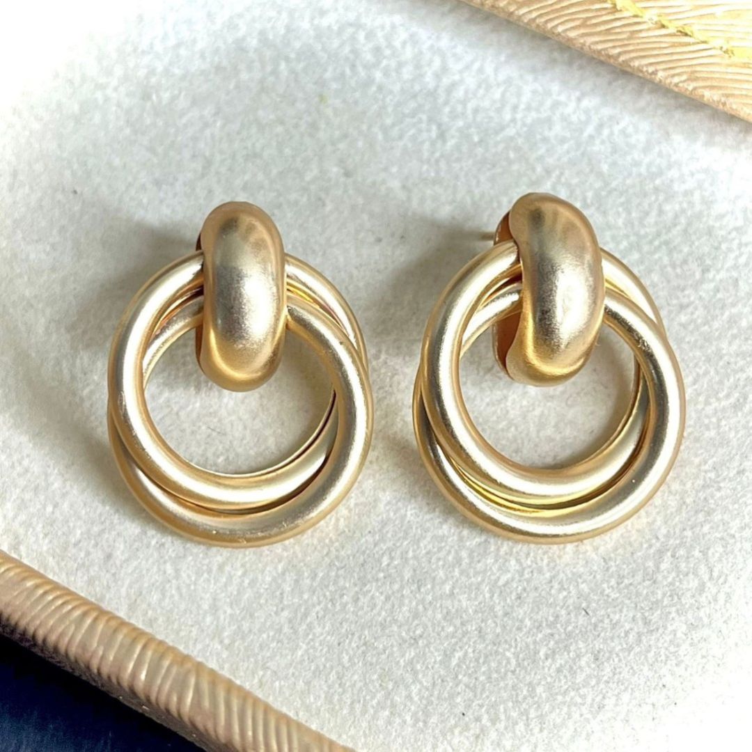 As Pretty As Golden Hoop Earrings