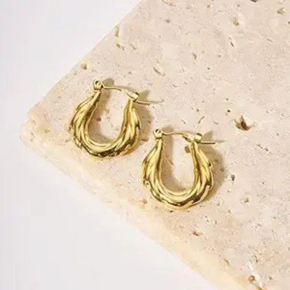 As Pretty As Golden Hoop Earrings