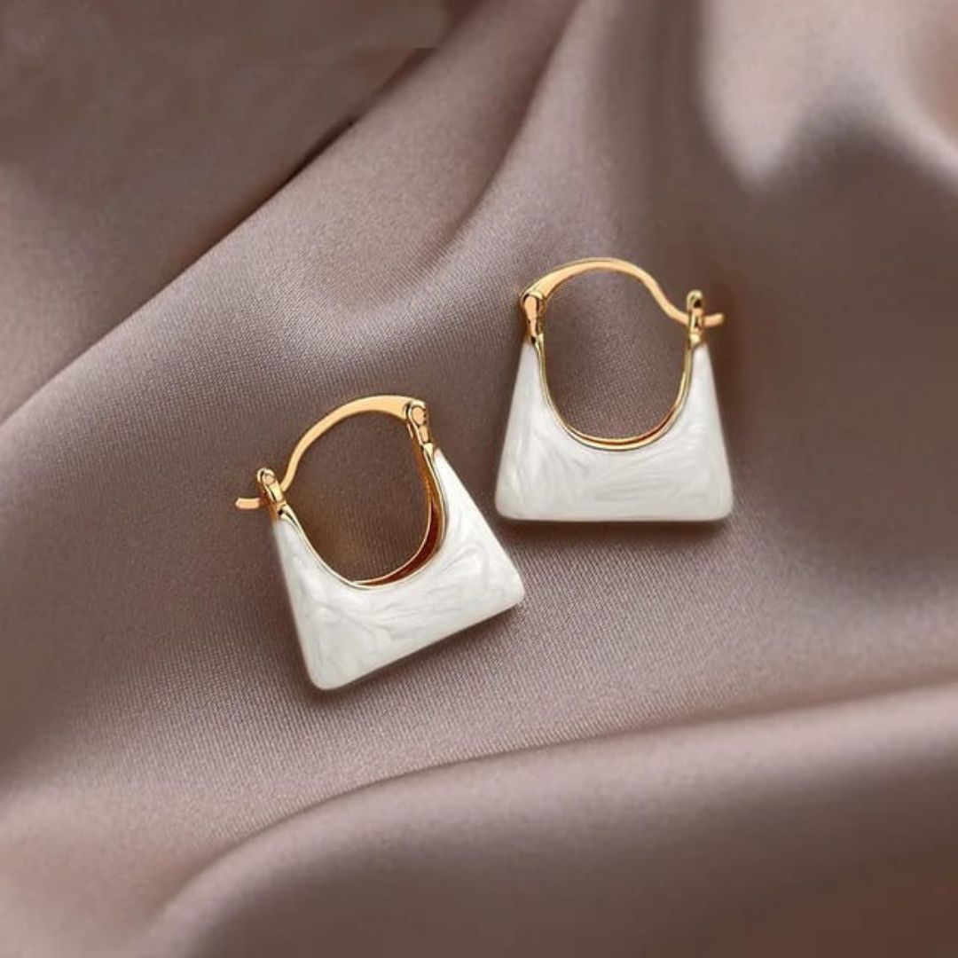 Blind Date coloured Hoop Earrings