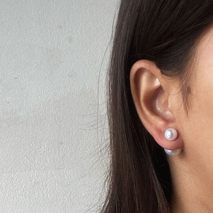 A Pearl Of Wisdom Hoop Earrings