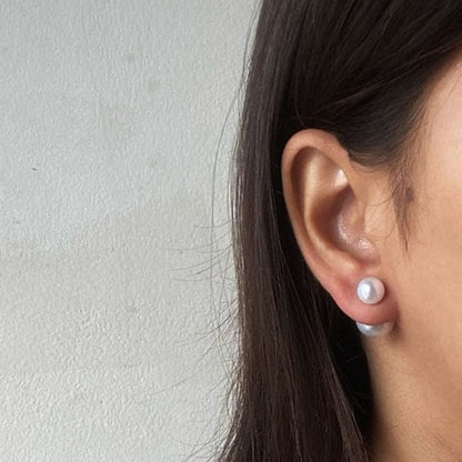 A Pearl Of Wisdom Hoop Earrings