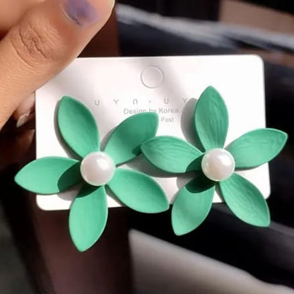 Fresh Flower Stud Earrings