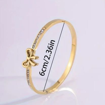 Golden Bow Bracelet