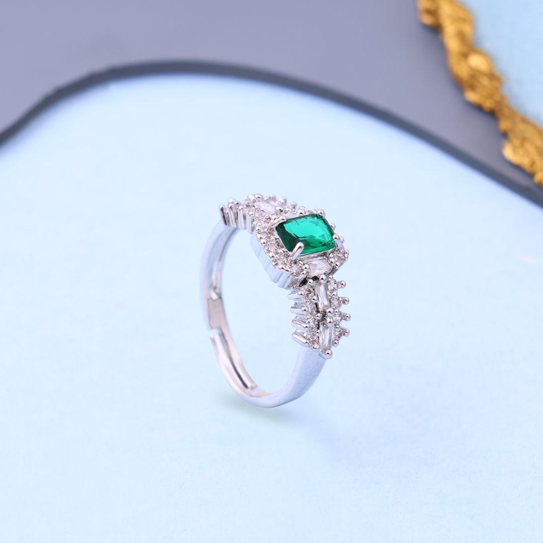Crystal Glow Stone Ring