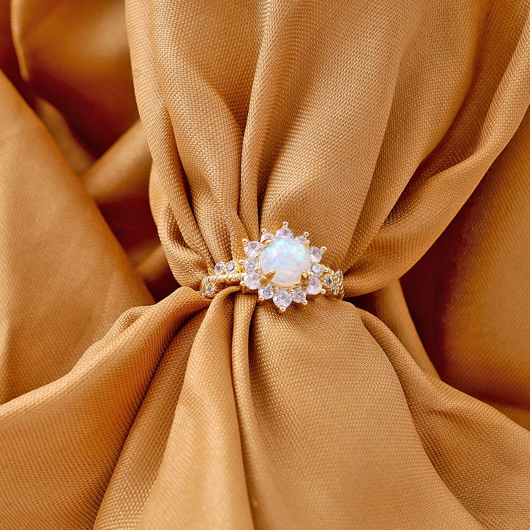 Sunshine Pearl Ring