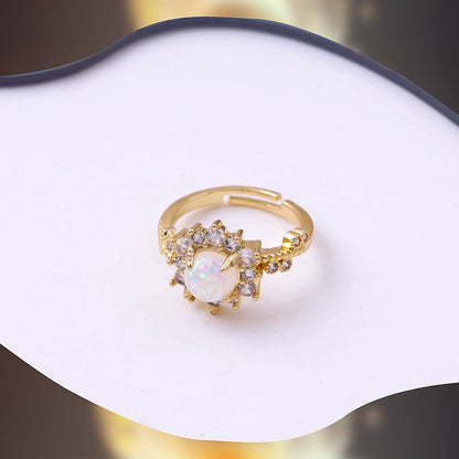 Sunshine Pearl Ring