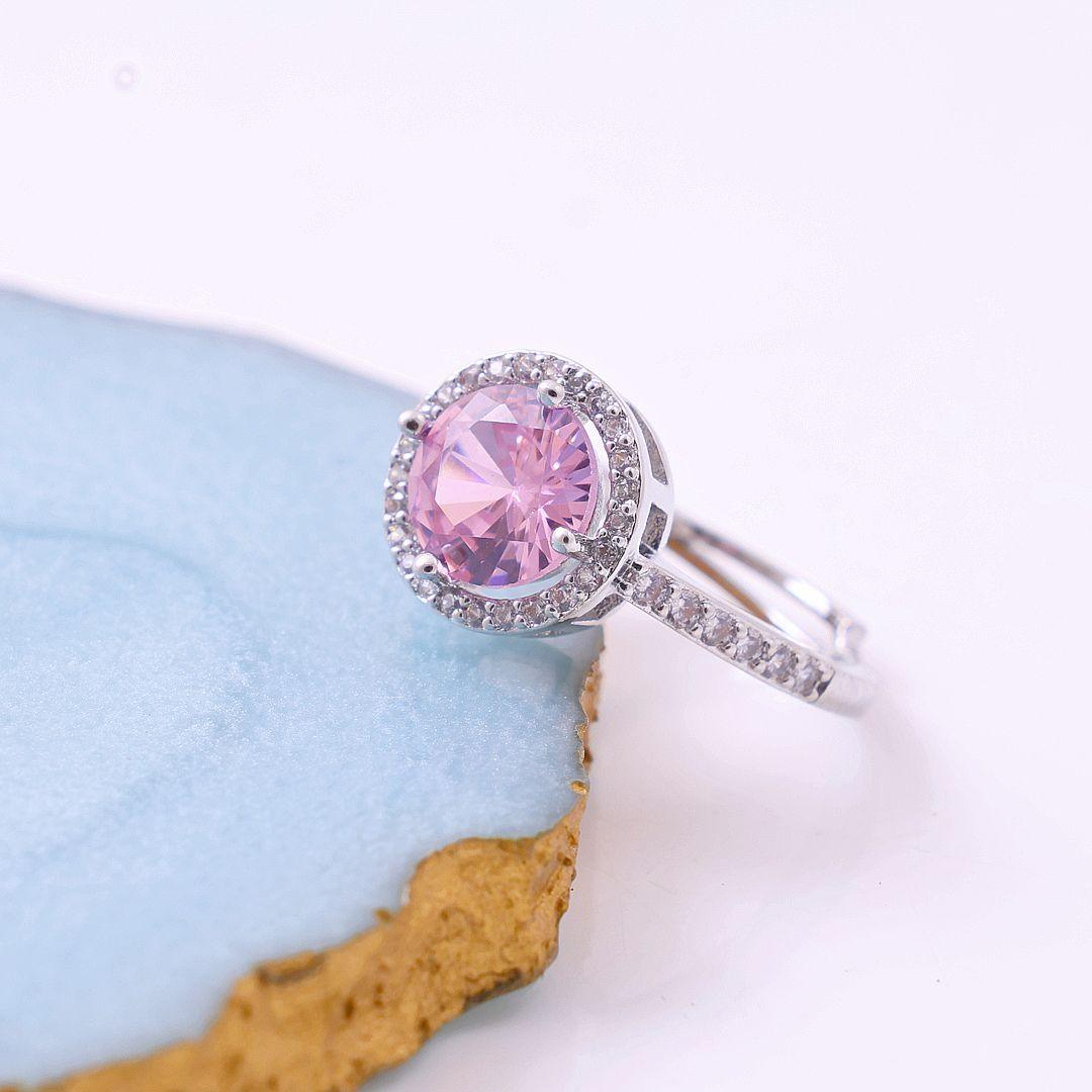 Pink Blush Bling Ring