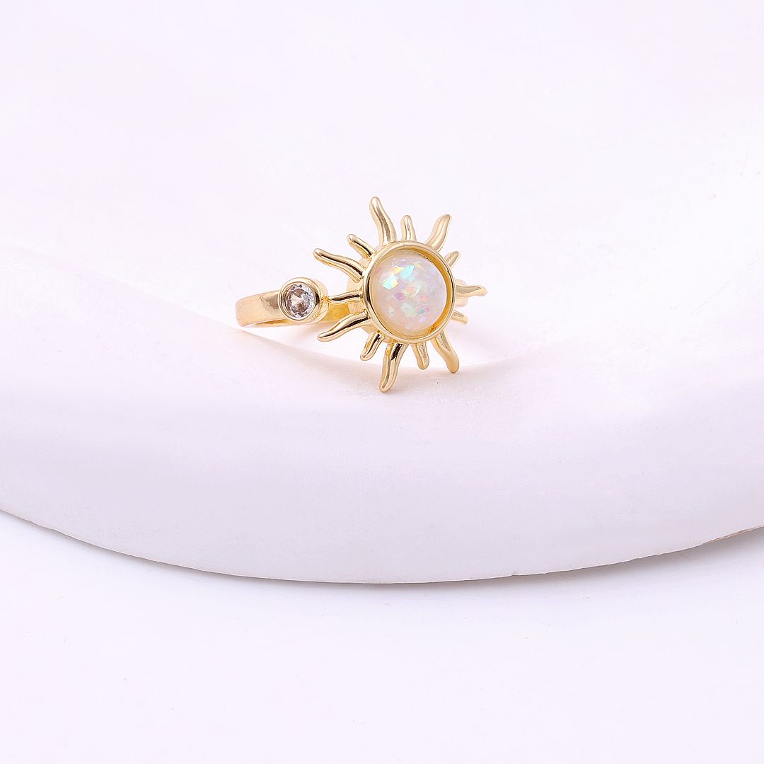 Sunshine Pearl Ring