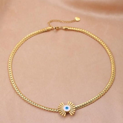 Dazzling Evil eye Neckpiece