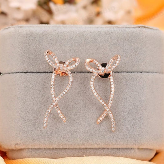 Bling Blogger Bow Earrings