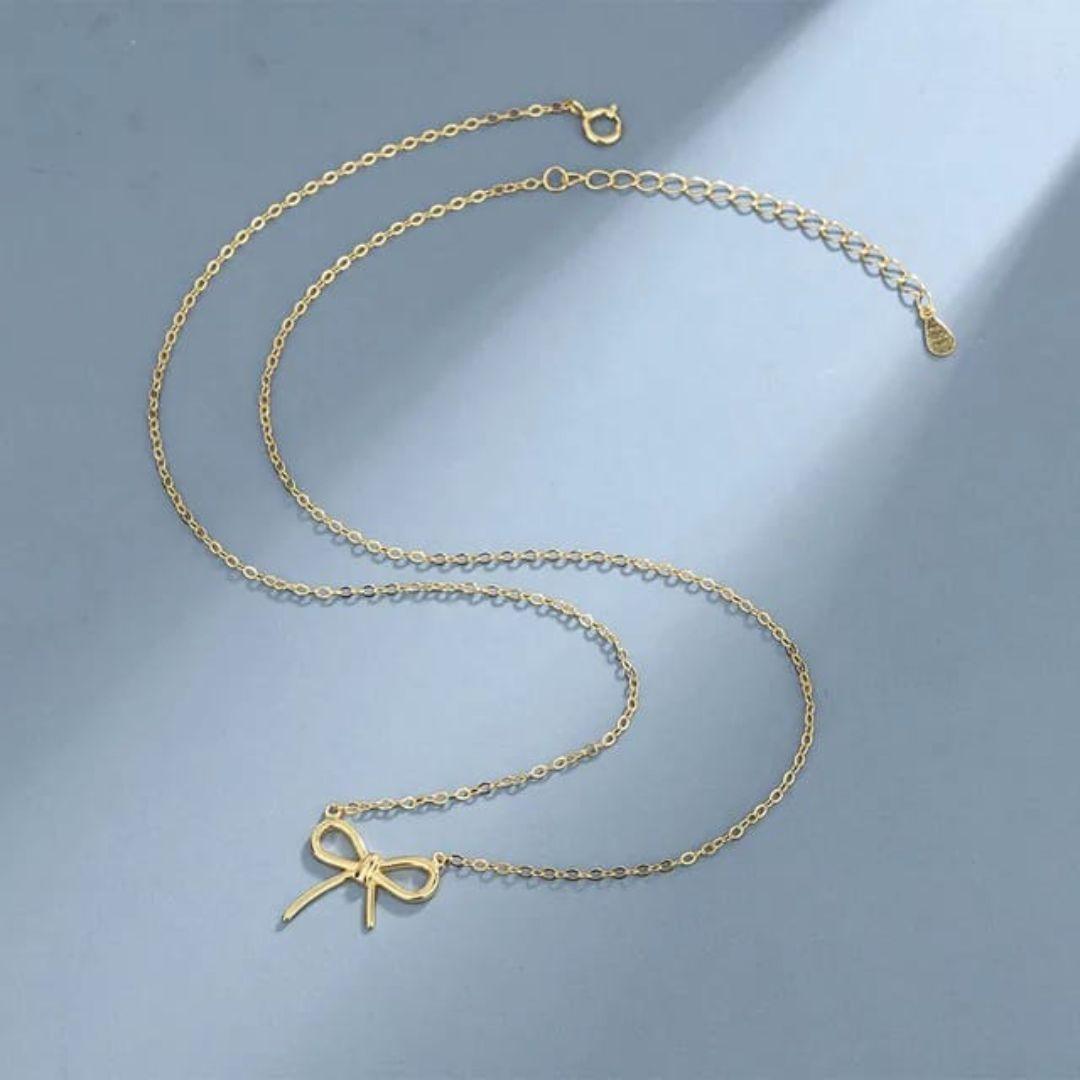 Regal Bow Necklace