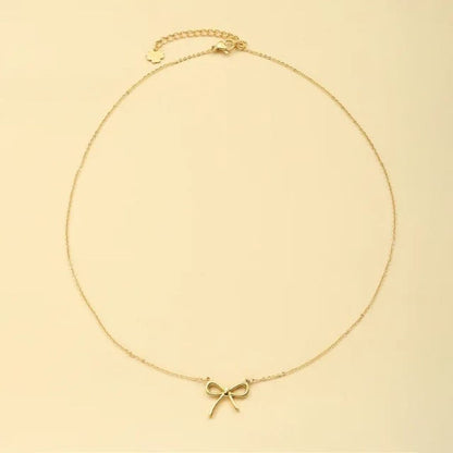 Golden Bow neckpiece