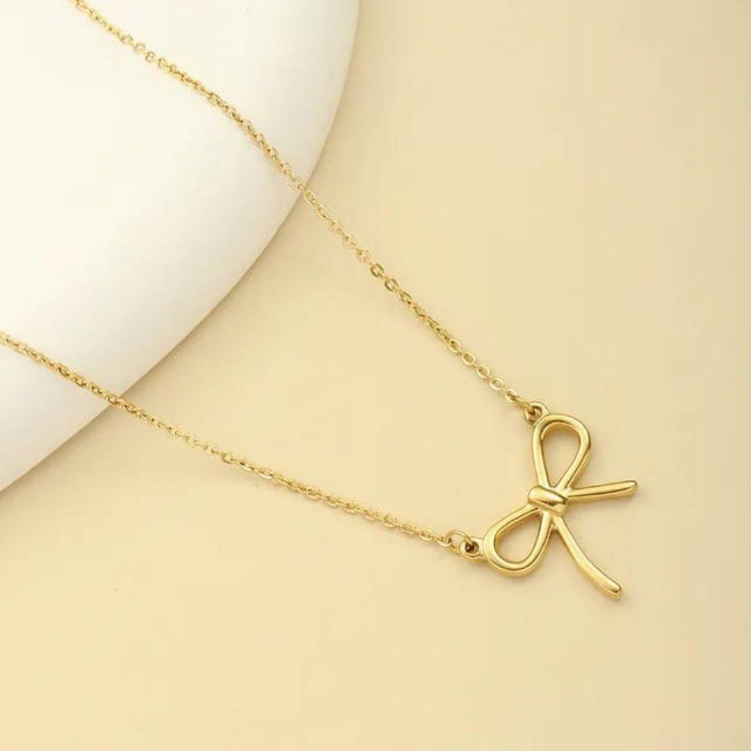 Regal Bow Necklace